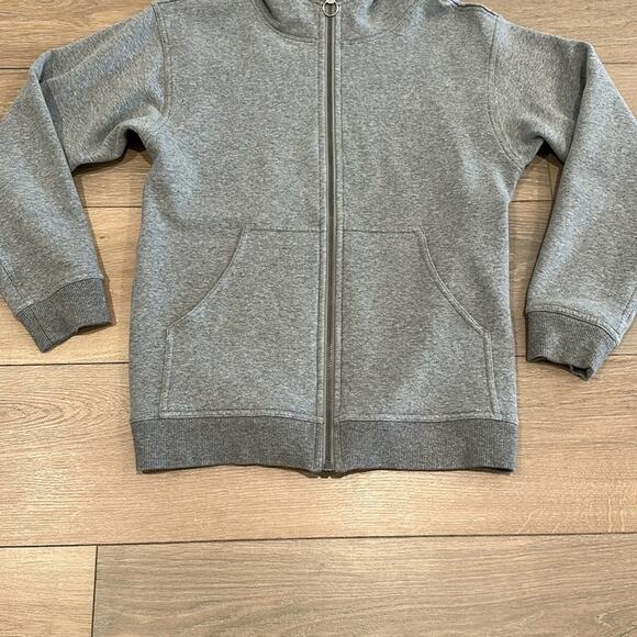 LULULEMON Heathered Core Medium Grey All Yours Zip Hoodie Fleece Jacket‎ Size XS - Picture 5 of 11